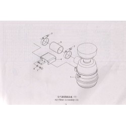 4000 P3 Air Filter Assembly II