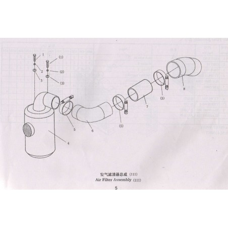 4000 P3 Air Filter Assembly III