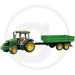 1:16 John Deere 5115M con remolque