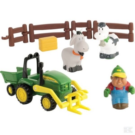 1:32 Granja JOHN DEERE 12 piezas