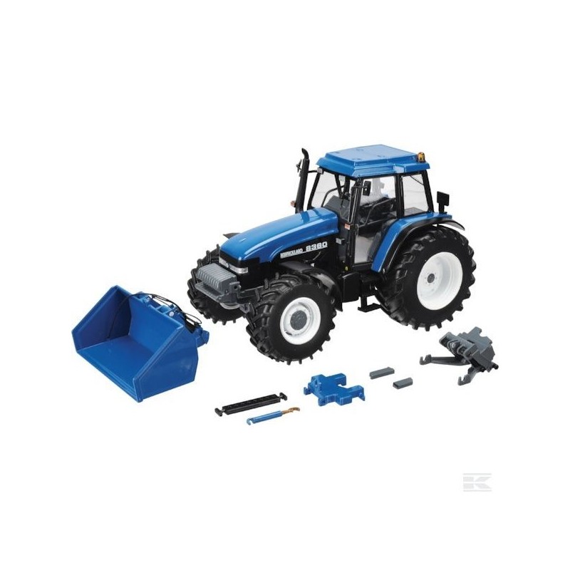 1:32 NEW HOLLAND 8360 con cajón frontal