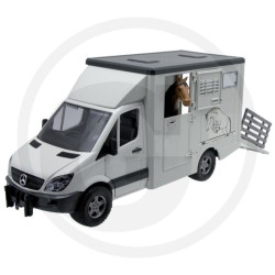 1:16 MERCEDES Sprinter con caballo