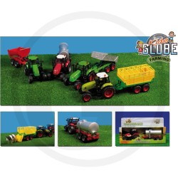 1:32 Tractor Globe con remolque (4 modelos)