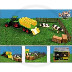 1:32 Granja GLOBE con tractor