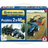 4+ Puzzle NEW HOLLAND 2*48 piezas