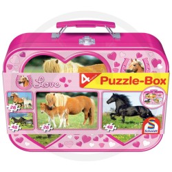 3+ Puzzle Caballos 2*26/2*48 piezas