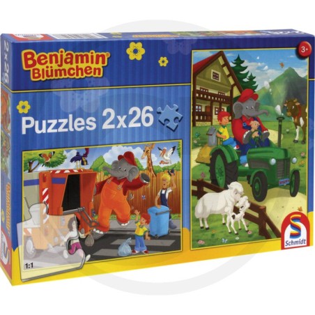 3+ Puzzle Benjamin 2*26 piezas