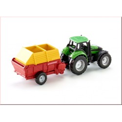 1:87 DEUTZ Agrotron 265 con autocargador Pottinger