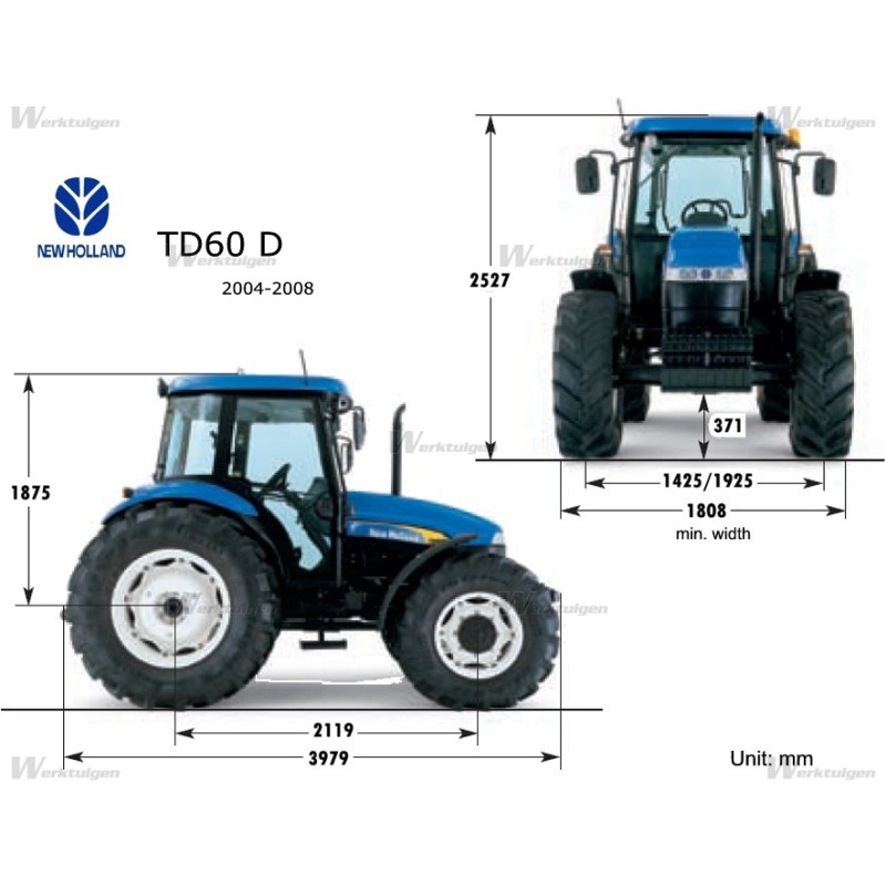 NEW HOLLAND TD60D - Orbitrol