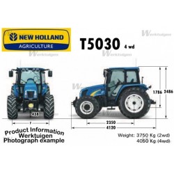 NEW HOLLAND T5030 - Orbitrol