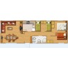Mobil Home Posada 12,31x4,17  (51,30 m2)