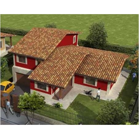 Casa prefabricada Rioferreiros  126 m2