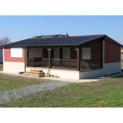 Casa prefabricada Bierzo con porche 100 m2