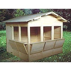 Kiosko de madera 3  x 3