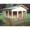 Kiosko de madera 3  x 3