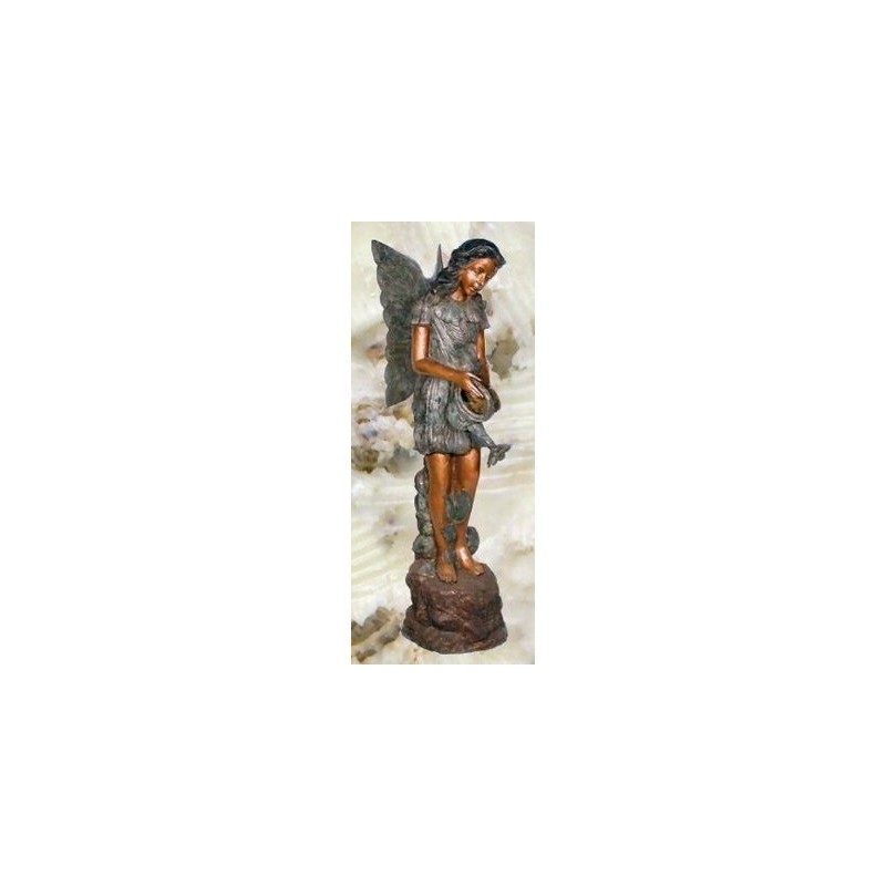 Fuente de bronce Riego angelical Fuente de bronce Riego angelical
