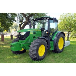 JOHN DEERE 6105R - Luna delantera 2