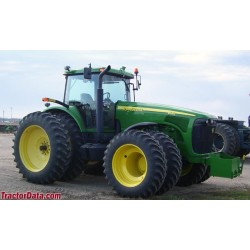 JOHN DEERE 8120 - Luna delantera