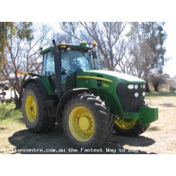 JOHN DEERE 7630 - Luna delantera