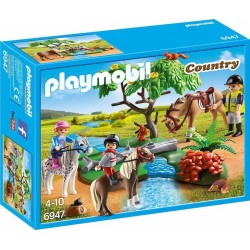 Playmobil: Granja Paseo de Ponis en Campo