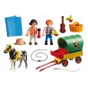 Playmobil: Granja Picnic con Poni y Carro