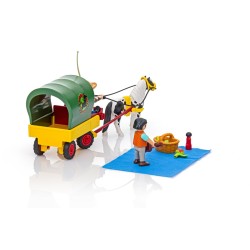 Playmobil: Granja Picnic con Poni y Carro