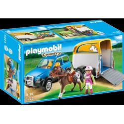 Playmobil: Granja Vehículo + Remolque