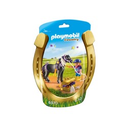 Playmobil: Granja Jinete con Poni Estrella