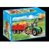 Playmobil: Tractor con pala y remolque