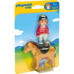 Playmobil: Jinete con Caballo