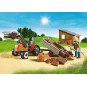 Playmobil: Granja Leñador con Tractor