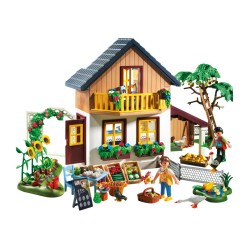 Playmobil: Casa de agricultores y mercado