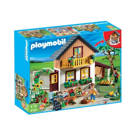 Playmobil: Casa de agricultores y mercado