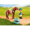 Playmobil: Jinete con Poni Mariposa