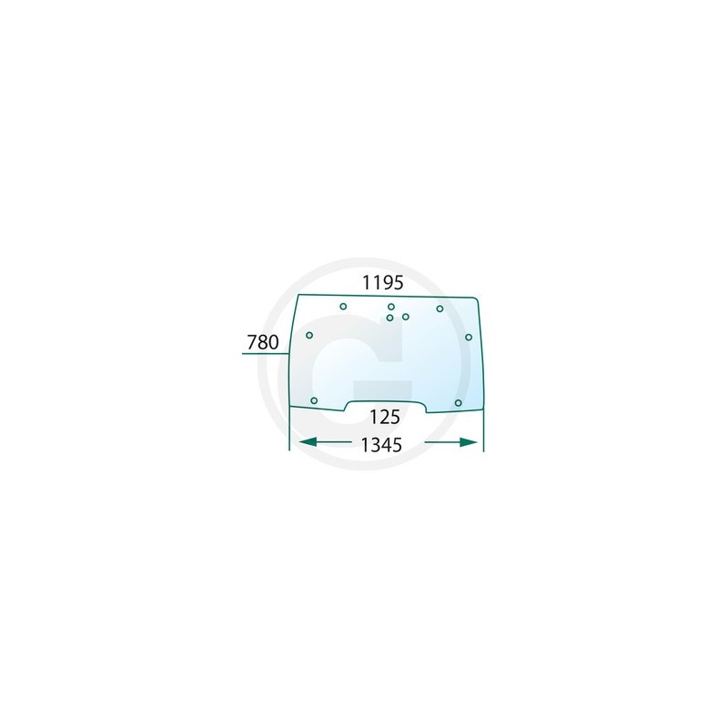 Mc CORMICK MTX 110 - Luna delantera 125