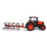 1:32 Arado reversible 4 KUBOTA RM2005V