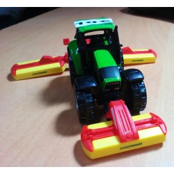 1:87 DEUTZ Agrotron con segadora triple