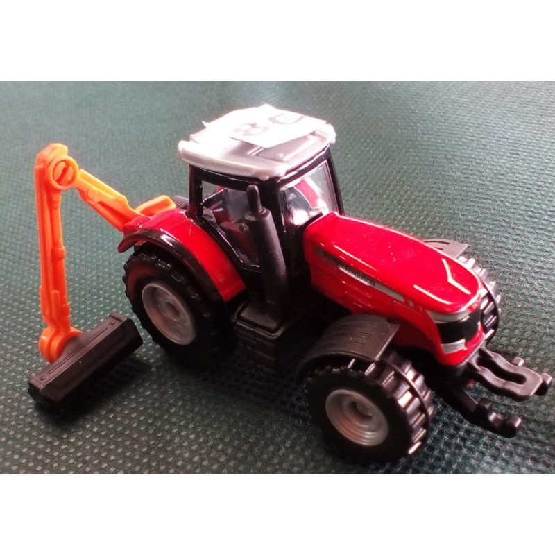 1:87 MASSEY FERGUSON 8737 con desbrozadora de brazo