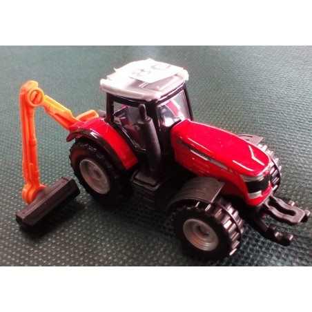 1:87 MASSEY FERGUSON 8737 con desbrozadora de brazo