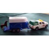 1:87 vw Pick-up con remolque caballos