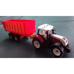 1:87 STEYR CVT 6230 con remolque ensilado