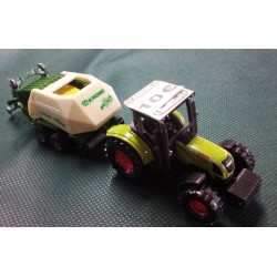 1:87 CLAAS Ares con empacadora KRONE