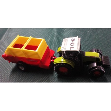 1:87 CLAAS Ares con autocargador POTTINGER