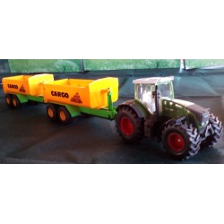 1:50 FENDT 936 con 2 remolques contenedor