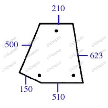 FIAT 60-94 - Cristal lateral