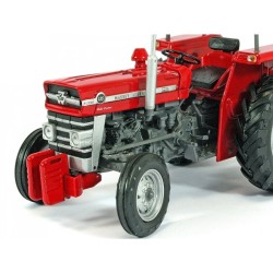 1:32 MASSEY FERGUSON 135 rojo c/bastidor