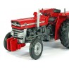 1:32 MASSEY FERGUSON 135 rojo c/bastidor