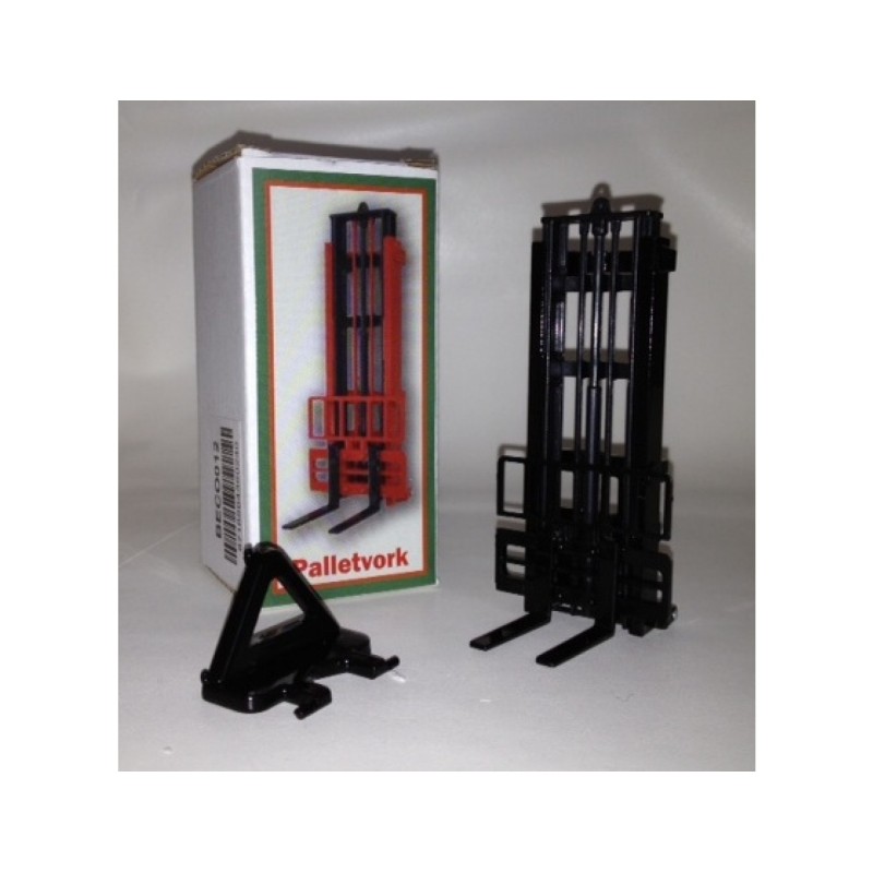 1:32 Carga palox FORKLIFT negro