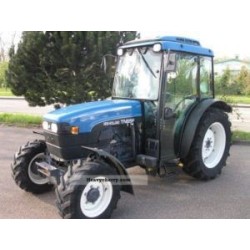 NEW HOLLAND TN65F - Luna delantera inferior izquierda