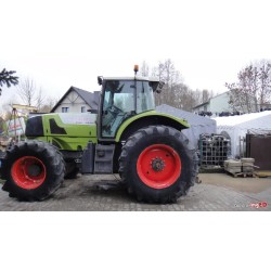 CLAAS Atles 915 RZ  - Luna puerta izquierda